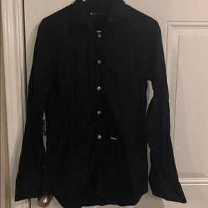 DSQUARED Button Down Size 48 (M) Slim Fit